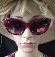 Betsy Johnson,  Women's Fashion Sunglasses With Gradient Gray Lenses