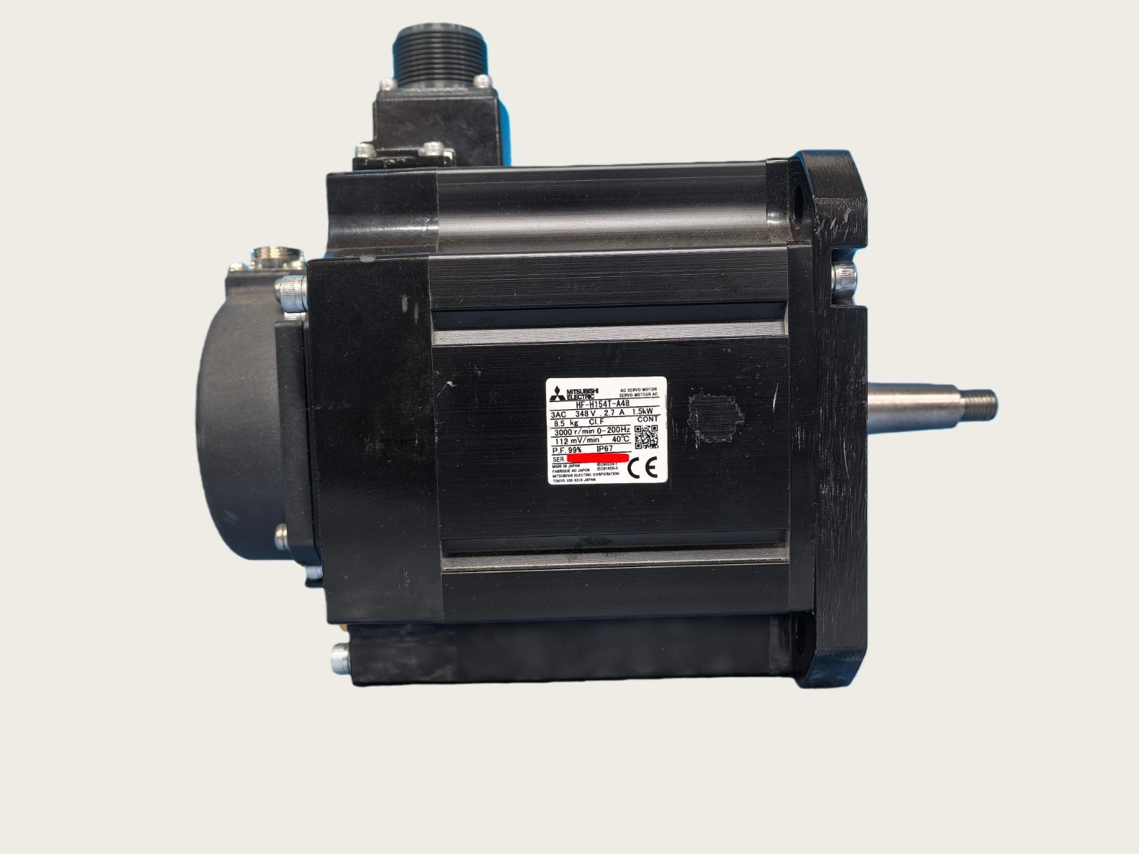 1Pc New No Box Mitsubishi Hf-H154T-A48 Ac Servo Motor