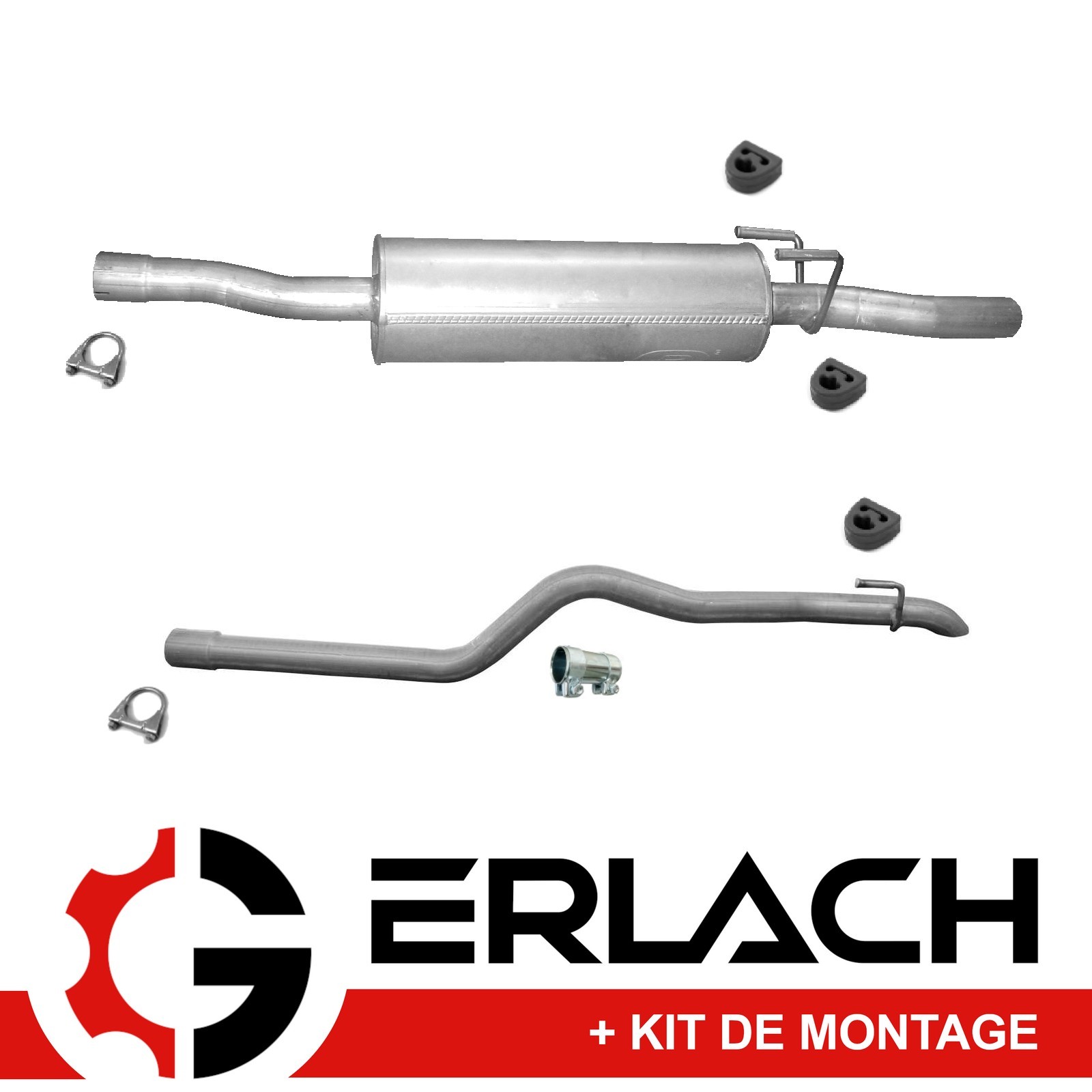 Silencieux d echappement de precision pour Mercedes Sprinter CDI 9882