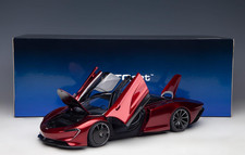 AUTOart 1/18 McLaren Speedtail Volcano Red Diecast Car Model 76087