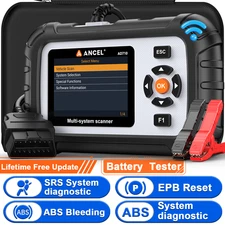 ANCEL AD710 OBD2 Scanner ABS SRS Engine Code Reader with ABS Bleeding EPB Reset