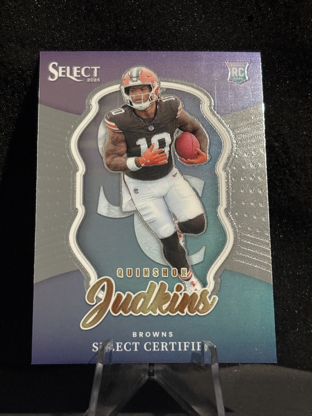 2025 Panini Select - Select Certified Rookies Quinshon Judkins #20 (RC)