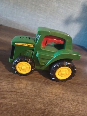 TOMY John Deere Roll N Go Flashlight Toy Tractor LIGHT and SOUND Tested