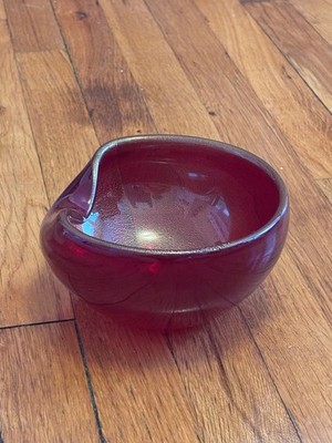 Elsa Peretti Signed Tiffany Bowl, Gold Leaf