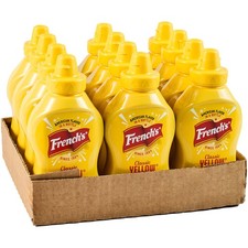 Classic Yellow Mustard Squeeze Bottle, 12 oz