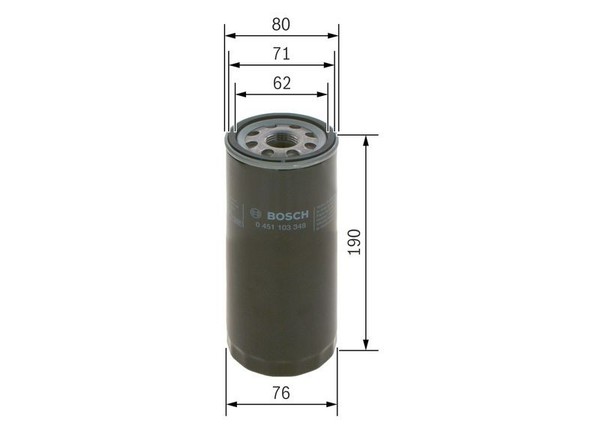Bosch ÖLfilter 0 451 103 348 451103348 P3348-image