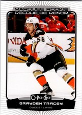 2022-23 O-Pee-Chee Marquee Rookie # 548 Brayden Tracey RC