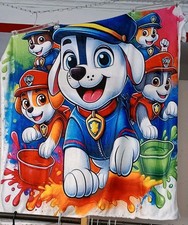 NICKELODEON PAW PATROL FLEECE THROW BLANKET 51x59 PUPS
