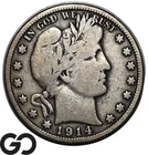 1914 Barber Half Dollar, Choice FINE++