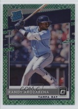 2020 Panini Donruss Optic Choice Green Dragon Prizm 29/84 Randy Arozarena 7xr