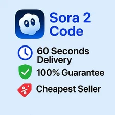 Sora 2 Open Ai Invite Code - 24/7 ONE MINUTE DELIVERY QUICKEST GUARANTEED CODES