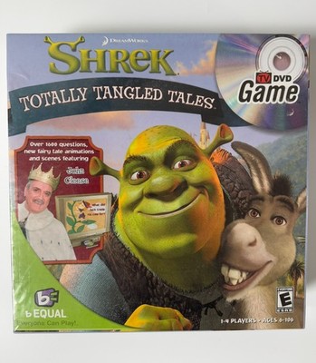 Shrek Totally Tangled Tales DVD Spiel von 2005 - BRANDNEU