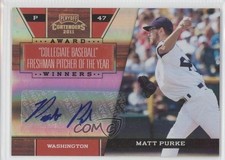 2011 Playoff Contenders Award Winners Signatures 49/49 Matt Purke #8 Auto 0p8