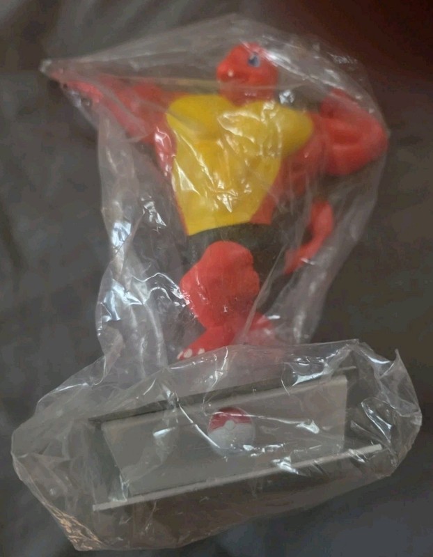 Charmander Figure Pokemon Bodybuilder Bodantok Muscle Statue Collectible Boxed