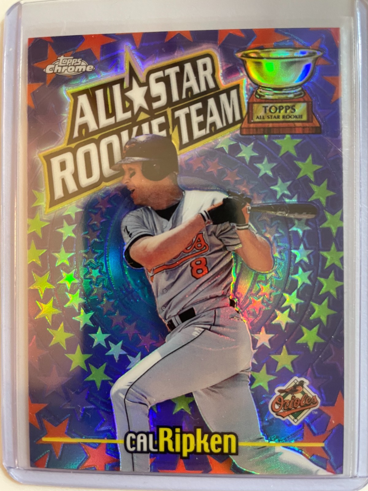 2000 Topps Chrome All-Star Rookie Team Refractor #RT4 Cal Ripken Jr  (HOF)