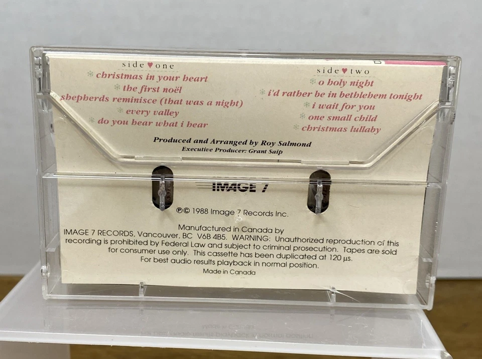 Connie Scott Christmas In Your Heart Cassette Tape 1988 CCM MAKE OFFER YOU GET - Image 4 of 4