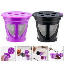 2pcs Reusable Coffee Capsules Espresso Maker Filter for Coffee Machine