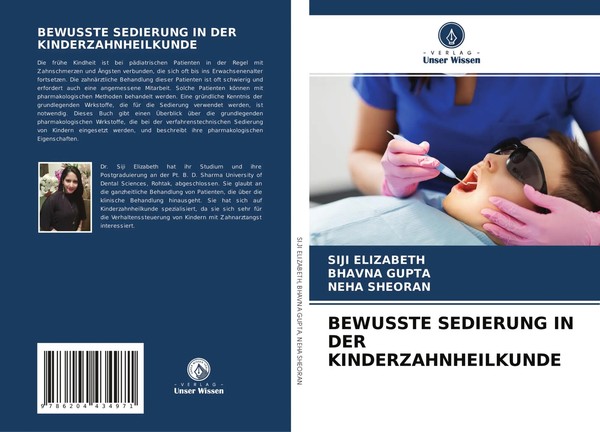 Bewusste Sedierung IN DER Kinderzahnheilkunde Siji Elizabeth (U. A.) Taschenbuch-image