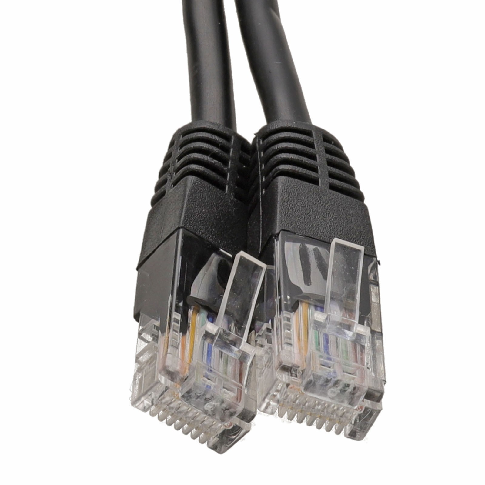 30m Black Network Ethernet RJ45 Cat5E-CCA UTP PATCH 26AWG Cable Lead