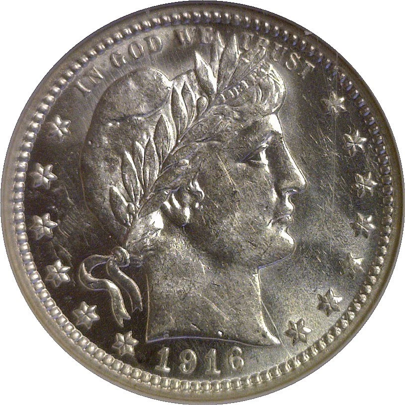 1916-D Barber Quarter   NGC MS-61 - Image 2 of 3