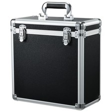 Vinyl Record Storage Case LP Album Collection Display Box Aluminium Water Res...