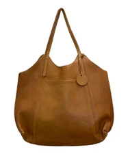 ATELIER Jack Gomme Leather Tote Bag Brown
