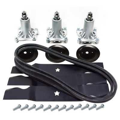 #ad 54quot; Lawn Tractor Mower Deck Parts Rebuild Kit Fits Husqvarna LGT2554 Spindles $104.99