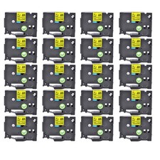 20PK TZ TZe-S631 Compatible Brother PT Extra Strength Adhesive Yellow Tape 12MM