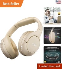 Tozo HT2 Bluetooth Headset: Foldable ANC Headphones with Up to 60H Playtime