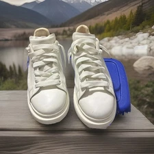 Alexander McQueen Men's White  Sneakers Size 12 US/ 46 EU Comes As Show