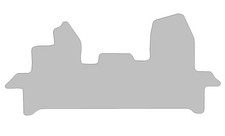 Fußmatten passend für Ford Transit Typ F 3-Sitzer (Baujahr 2014 - aktuell), Robu