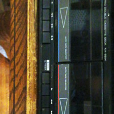 Kenwood KX-20W magnetofon kasetowy, czarny, automatyczny selektor taśm