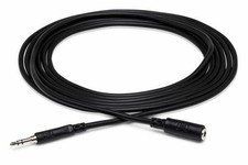 Hosa MHE-105 3.5 mm TRS to 3.5 mm TRS Headphone Extension Cable - 5ft