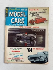 Vintage Model Cars Illustrated, April 1964, AMT, Monogram, Revell