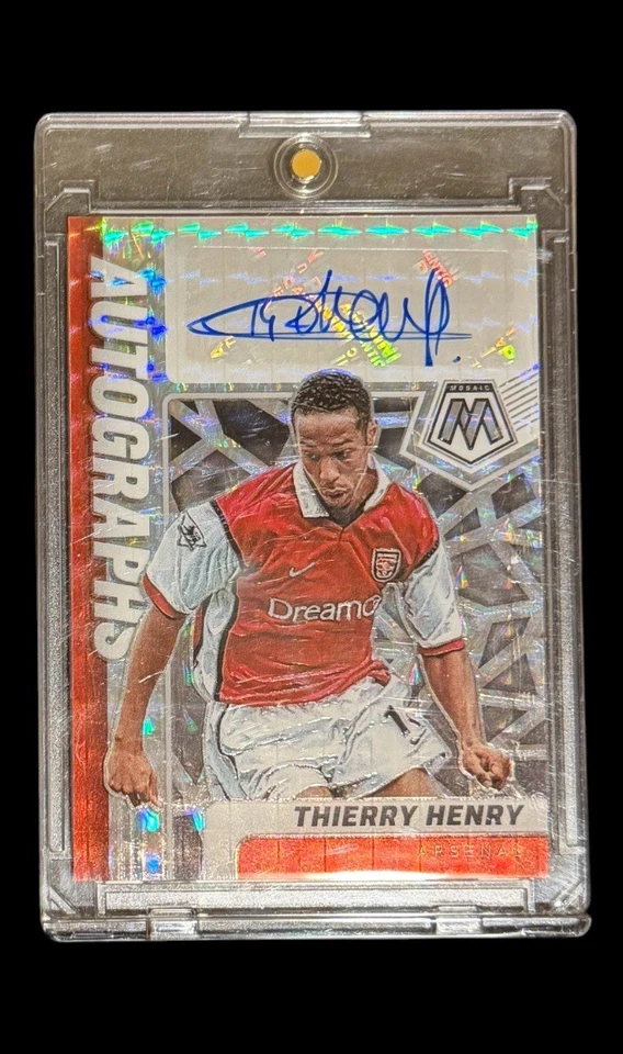 2021/22 Panini Mosaic Premier League Thierry Henry Auto - Bild 1 von 2