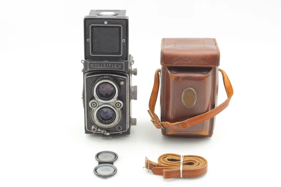 [N MINT /Case] Rolleiflex 3.5A type1 TLR Film Camera Tessar 75mm F3.5 From JAPAN - Image 2 of 4