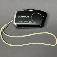 OLYMPUS Stylus Verve 4.0MP Digital Camera - Black Memory Card No Charger