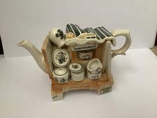 Portmeirion Botanic Gardens One Cup China Stall Tea Pot with Lid