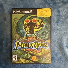 Majesco Psychonauts w/ Case & Manual - PS2 NTSC-U/C T Action/Adv 2005