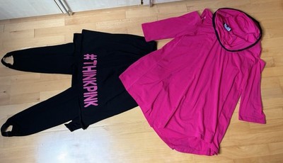 Vincenzo Allocca Düsseldorf Set Kombi Shirt und Steghose Gr.40/42 PINK 