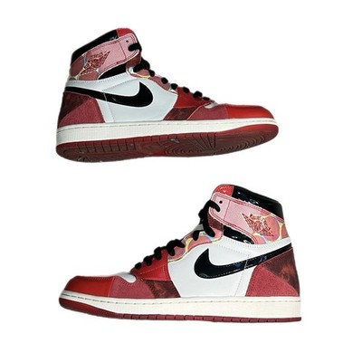 Used Size 10 Air Jordan 1 Retro High OG Spider-Man Across The Spider-Verse
