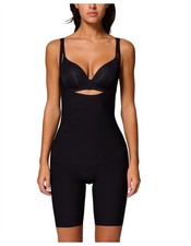 New SIMONE PERELE 1F6531 Open Bust Shaper Story Panty Bodysuit Size XL 5