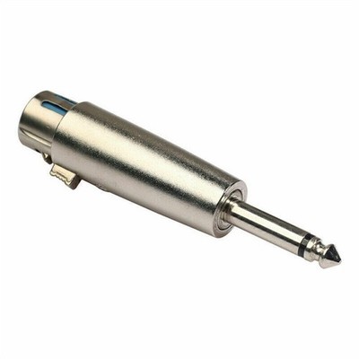 1PC 3Pin XLR Female to 1/4'' 6.35mm Mono Male Plug Audio Cable Mic Adapter