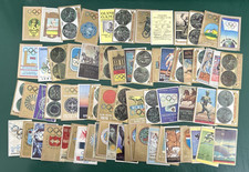 FIGURINE PANINI ALBUM OLYMPIA 1972  SCEGLI DAL MENU'  MEDAGLIE E MANIFESTI