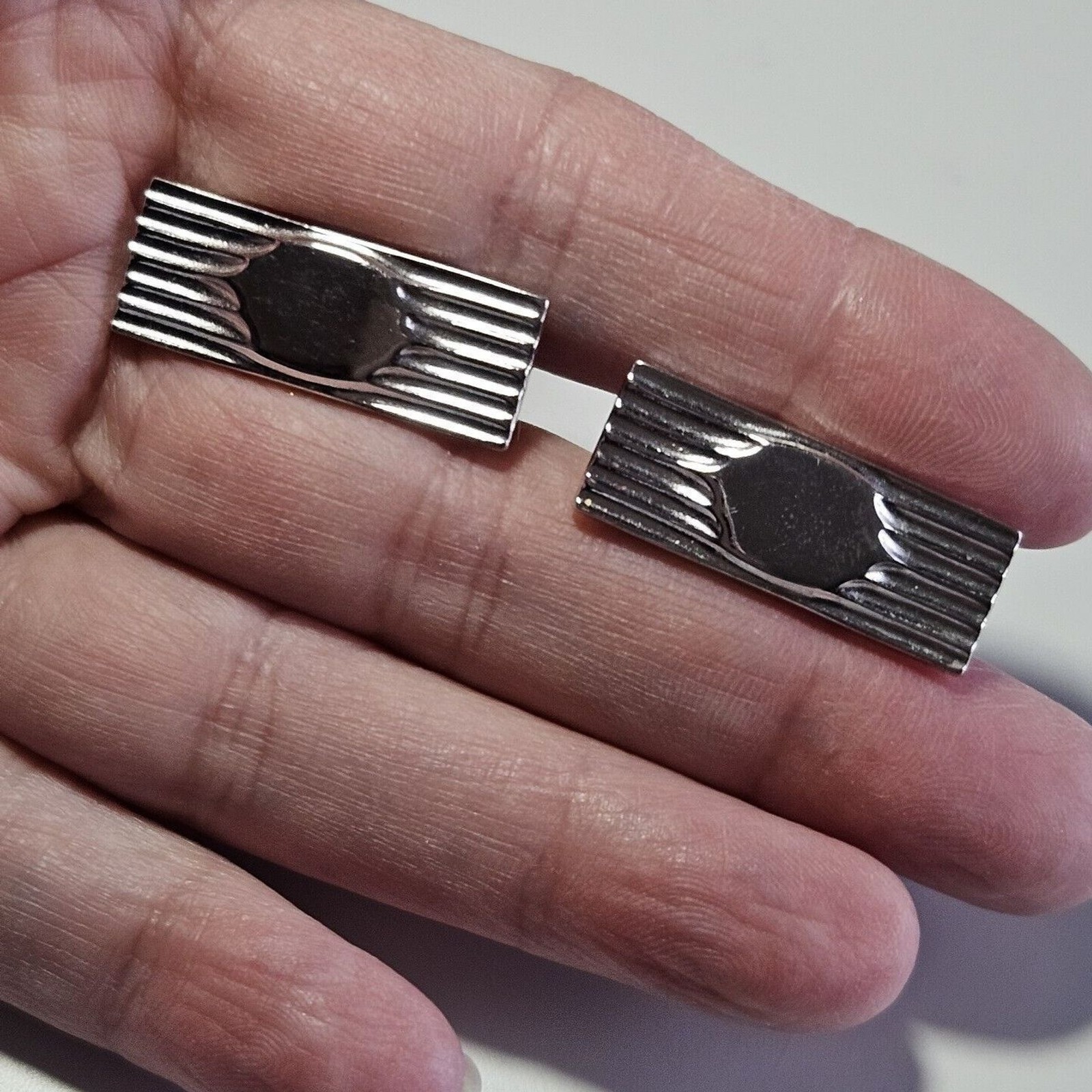 Vintage Anson Rectangular Cufflinks - image 1