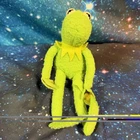Kermit The Frog Vintage Small Bendable Poseable Felt Toy by Applause Muppets