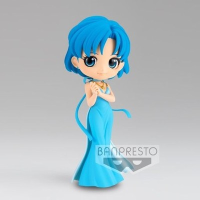Q Posket Sailor Moon - Prinzessin Merkur Vers.b Figur 14cm Banpresto Neu Ovp