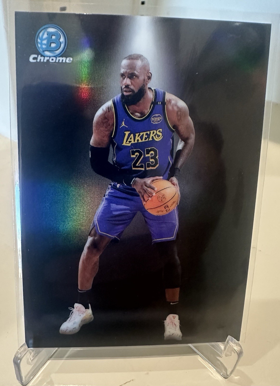2025 Bowman Lebron James SPOTLIGHT🚨Lakers🚨SSP CASE HIT🚨SUPER CLEAN🚨eBay 1/1