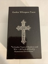 Gothic Whispers Tarot - Bowen And Winfield - 78 Cards With Guidebook