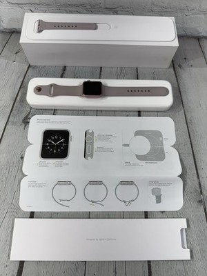 Apple Watch Sport 38mm Aluminum Case Lavender Sport Band (MLCH2LL/A) Not Tested